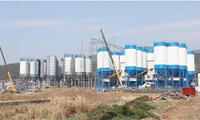 البنية التحتية واسعة النطاق ومصانع الخرسانة الجاهزة التجارية
الطرق السريعة، المطارات، محطات الطاقة الكهرومائية، ومصانع الخرسانة الجاهزة التجارية