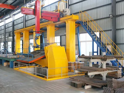 خط إنتاج اللحام الروبوتي