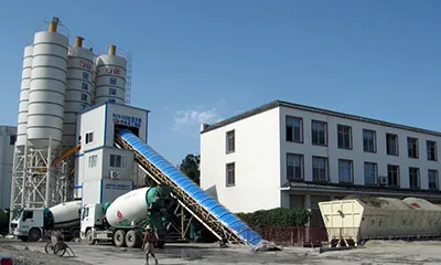 محطة خلط خرسانة جاهزة HZS180 