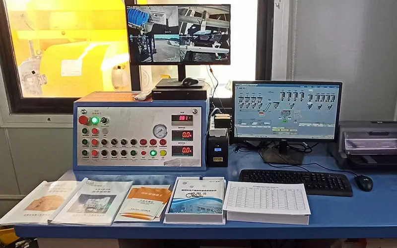 نظام التحكم في خلط الخرسانة