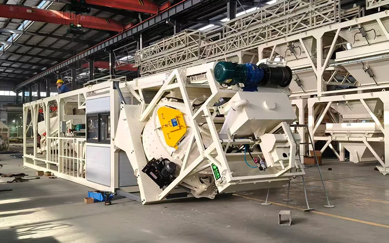 محطة انتاج الخرسانة المتكاملة