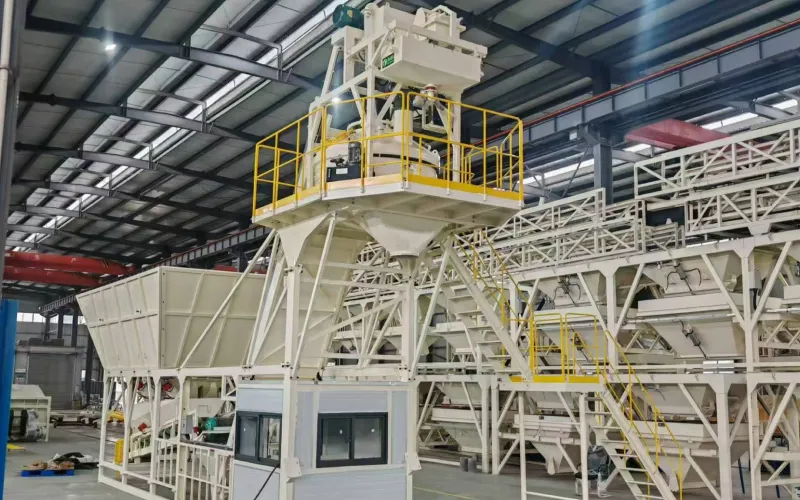 محطة انتاج الخرسانة المتكاملة