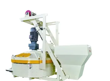 خلاط خرسانة مداري مع نظام رفع بالدلو