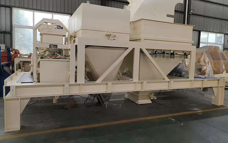 نظام التوزين لمحطة خلط الخرسانة